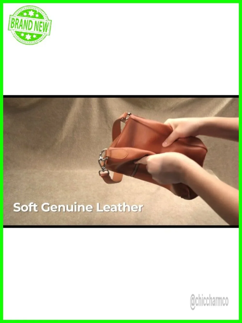 Soft Genuine Leather Hobo Bag Crossbody Shoulder Purse Women